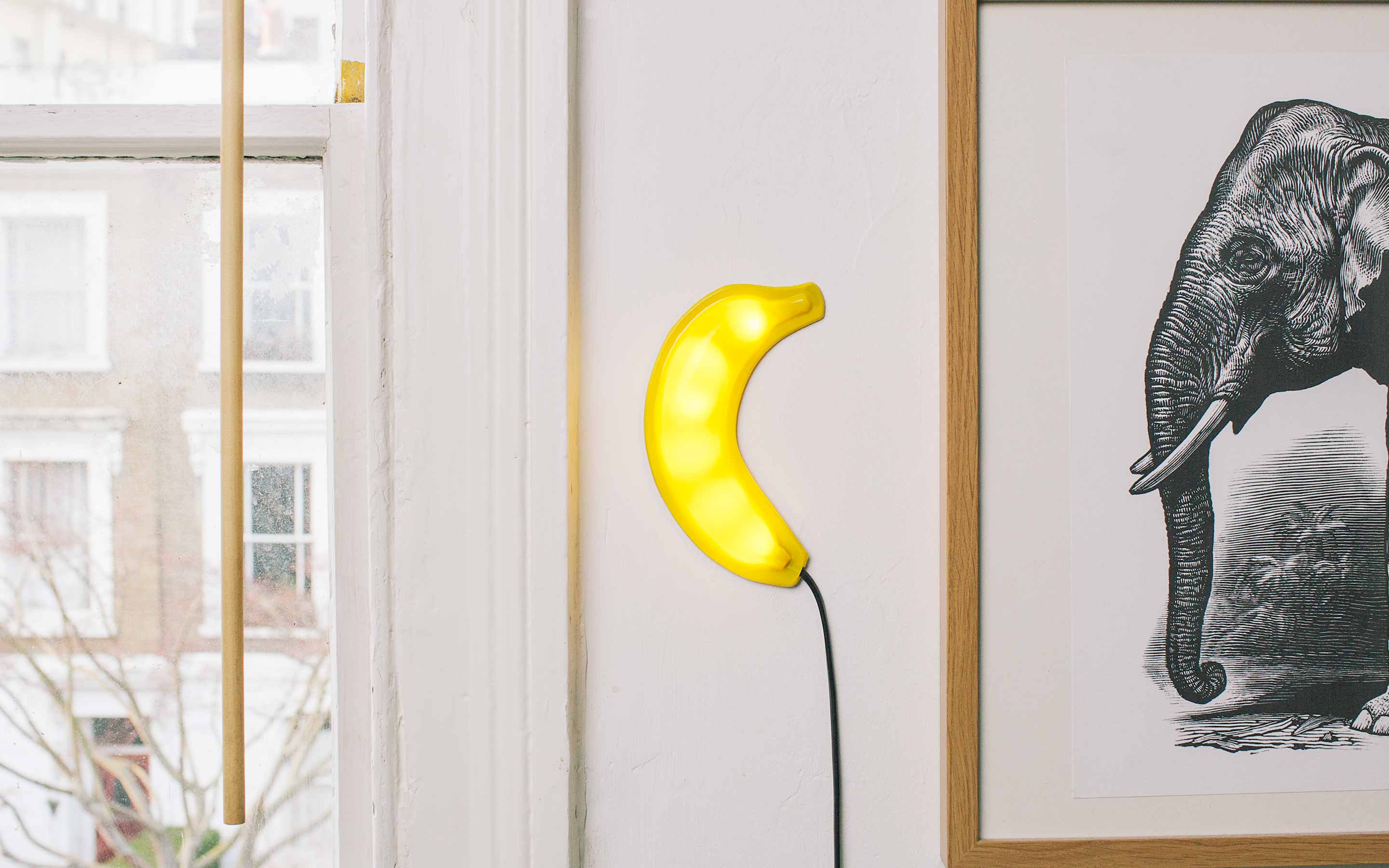 FormBox banana lamp - http://weirdatheart.com/friday-favorite-formbox/