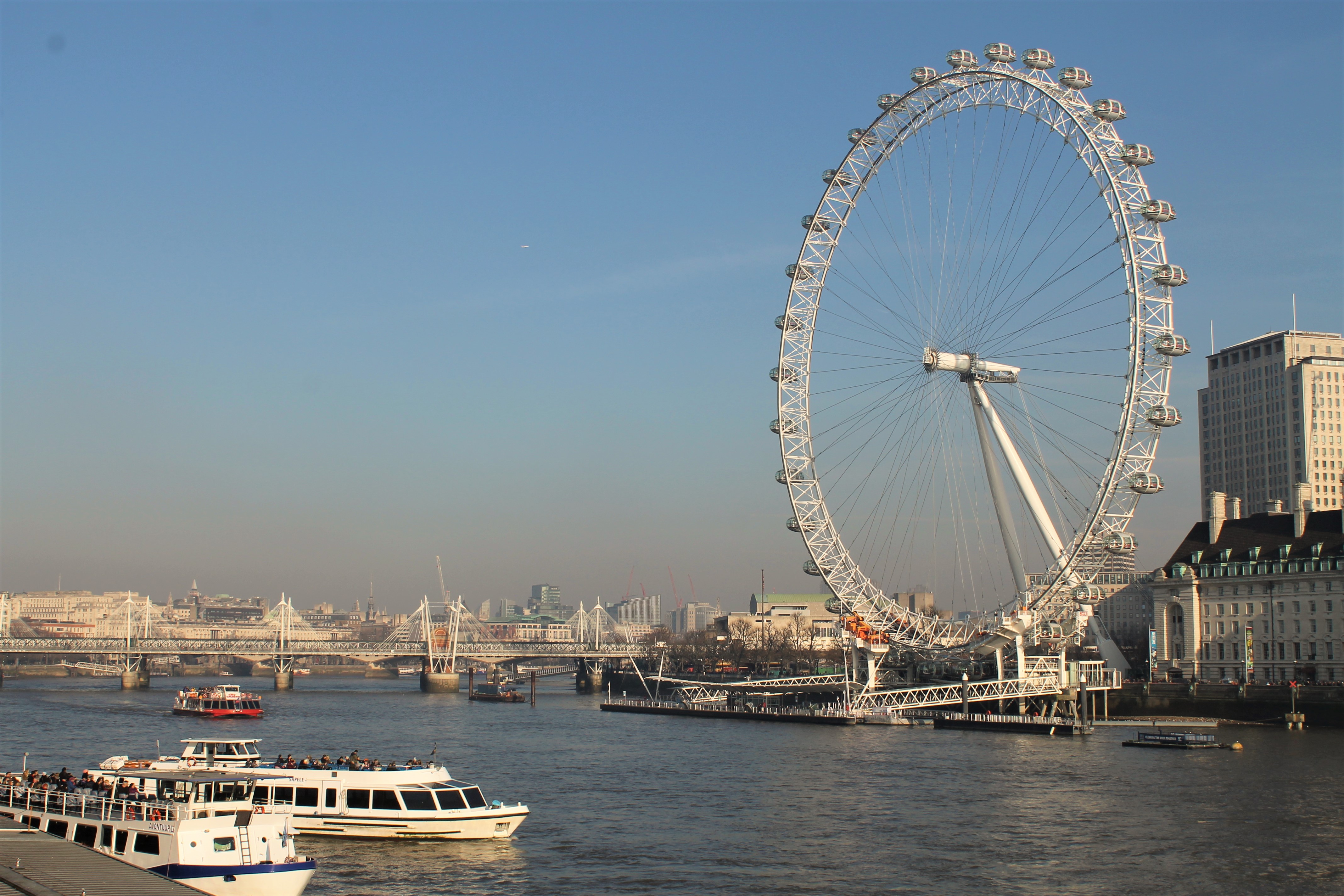 Surprise trip to London - London Eye | Weird at Heart